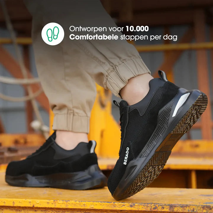 FiberGlass Toe - Work Safety Shoes