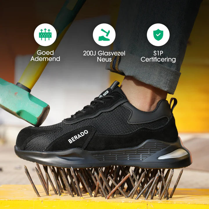 FiberGlass Toe - Work Safety Shoes